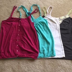 Lot of 4 American Eagle outfitters tanks